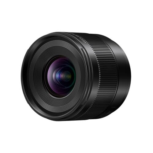 Panasonic LUMIX Micro Four Thirds Camera Lens, Leica DG SUMMILUX 9mm F1.7 ASPH, Large Aperture, Video Performance, H-X09 Black