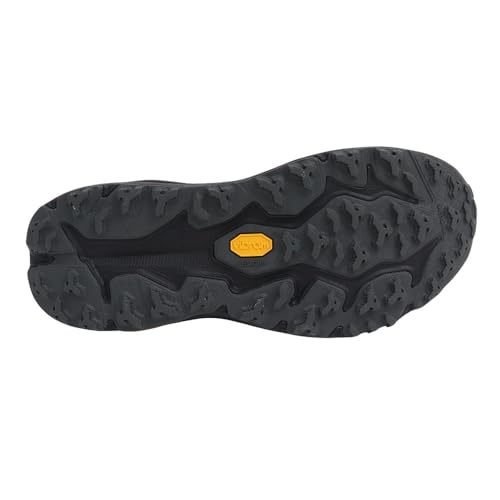 Hoka Men's Speedgoat 6 GTX Sneaker, Black/Outer Orbit, 12.5