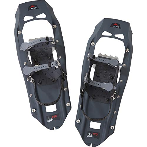 MSR Evo Trail 22 Inch Hiking Snowshoes, Charcoal