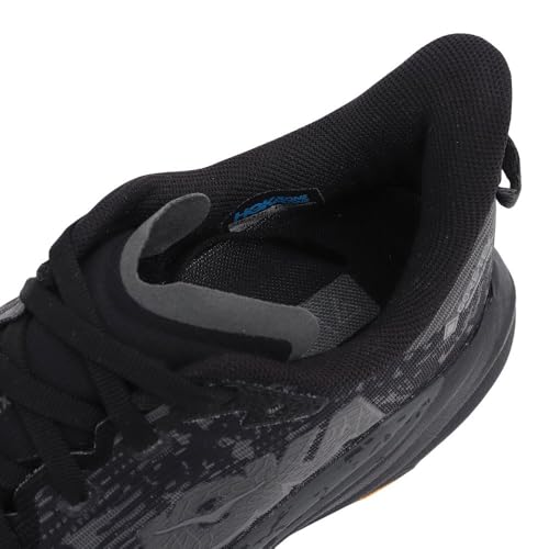 Hoka Men's Speedgoat 6 GTX Sneaker, Black/Outer Orbit, 12.5