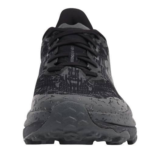 Hoka Men's Speedgoat 6 GTX Sneaker, Black/Outer Orbit, 12.5