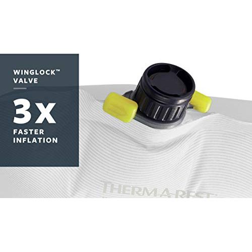 Therm-a-Rest NeoAir XTherm Camping and Backpacking Sleeping Pad, Vapor, Large - 25 x 77 Inches, WingLock Valve