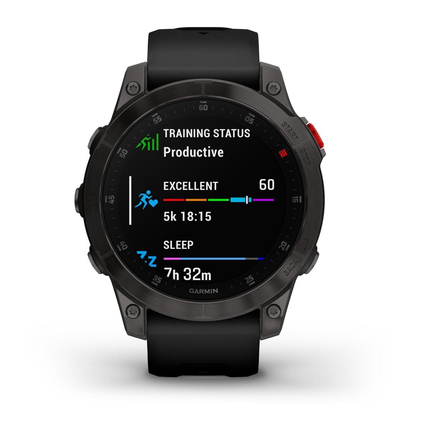 Garmin 010-02582-10 epix Gen 2, Premium active smartwatch, Health and wellness features, touchscreen AMOLED display, adventure watch with advanced features, black titanium