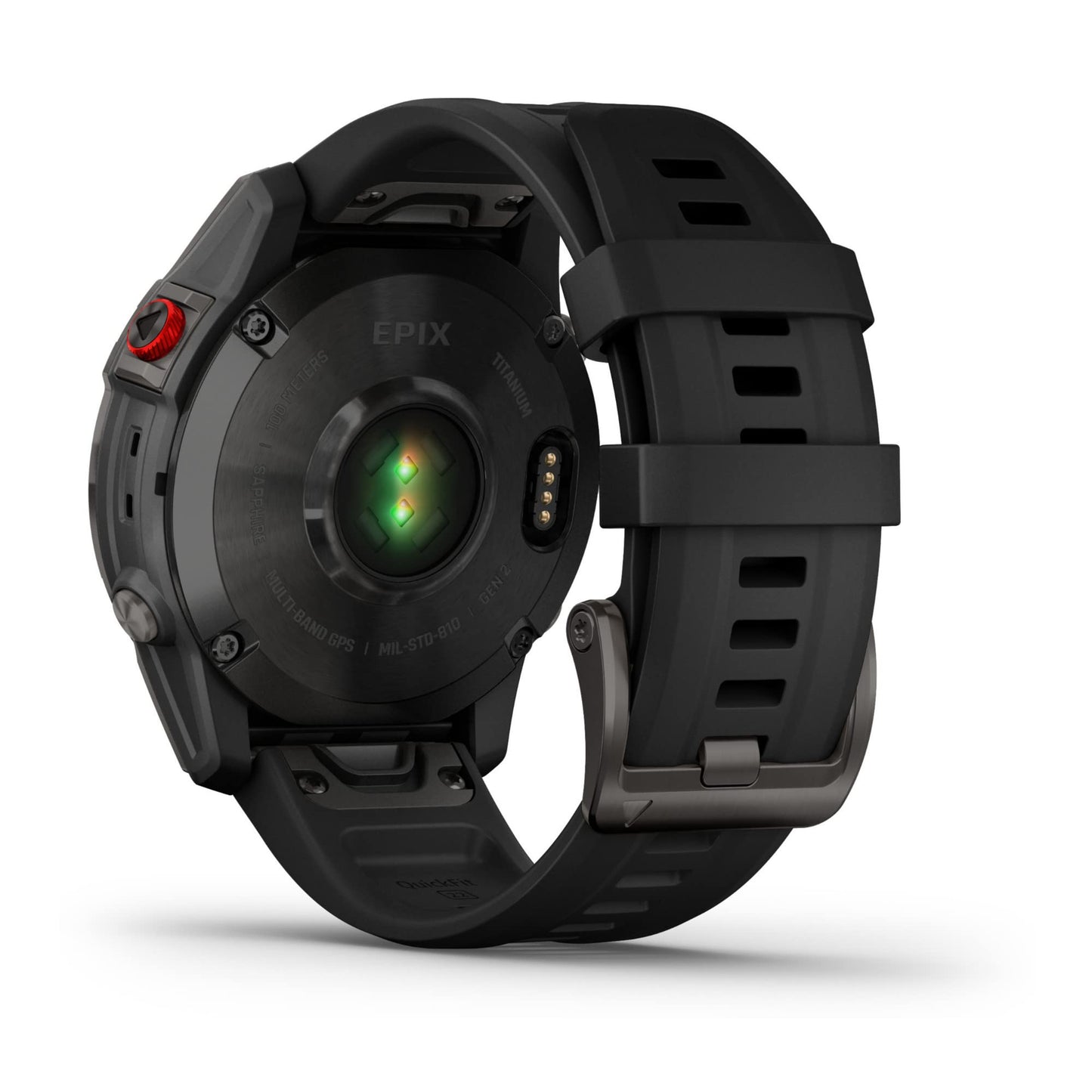 Garmin 010-02582-10 epix Gen 2, Premium active smartwatch, Health and wellness features, touchscreen AMOLED display, adventure watch with advanced features, black titanium