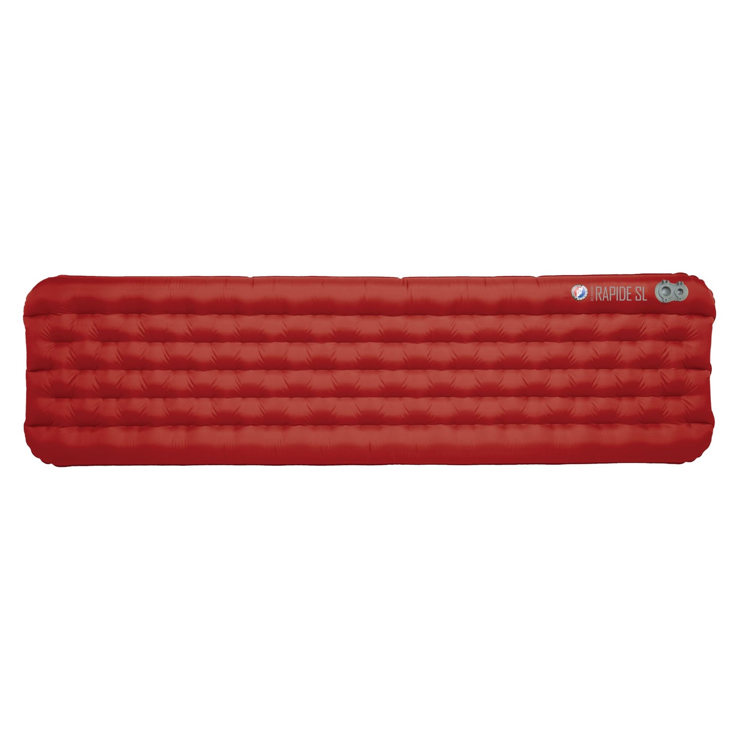 Big Agnes Rapide SL - Insulated Sleeping Pad, Ultralight, All Season Compact Backpacking and Hiking, Pumphouse Sack Included, Orange, 25x72 Wide Regular