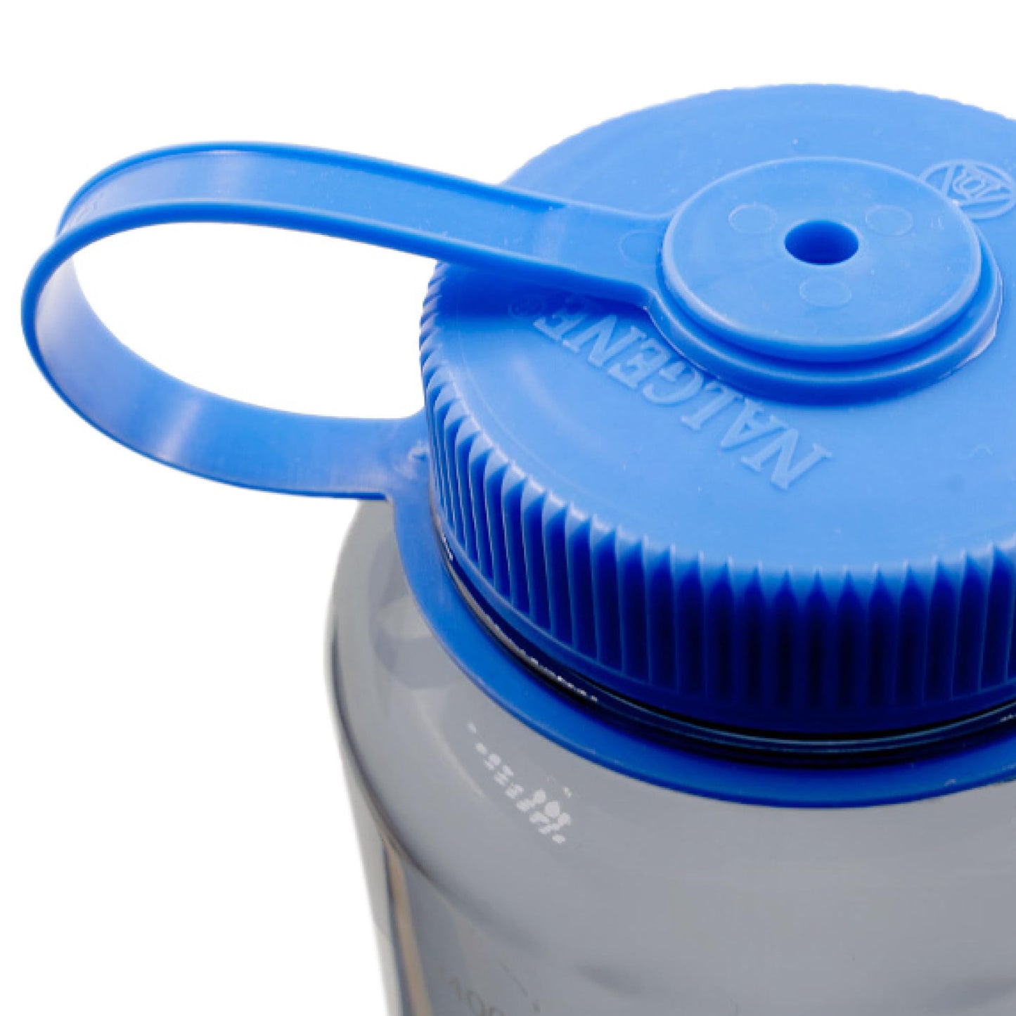 Nalgene Sustain Tritan BPA-Free Water Bottle Made with Material Derived from 50% Plastic Waste (using ISCC certified mass balance), 48 OZ, Wide Mouth, Grey