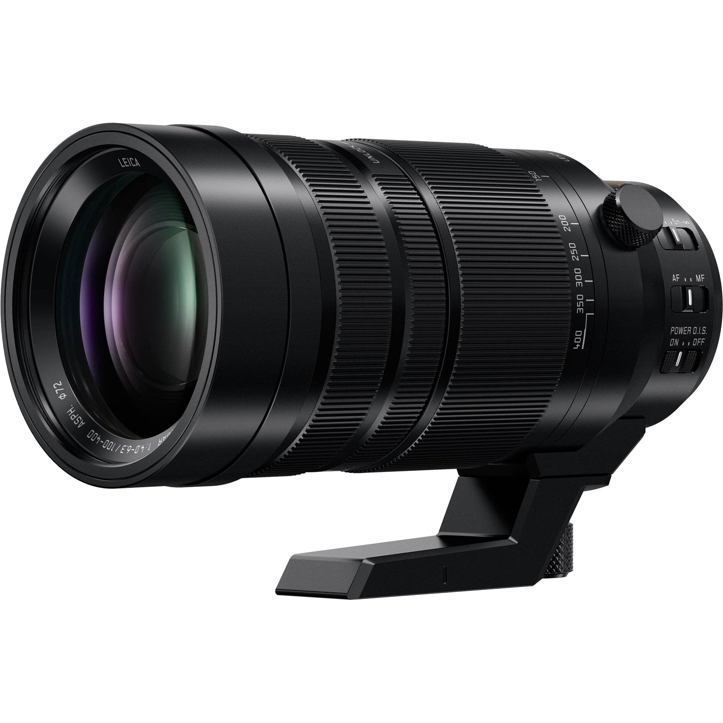PANASONIC LUMIX G LEICA DG VARIO-ELMAR PROFESSIONAL LENS, 100-400MM, F4.0-6.3 ASPH., MIRRORLESS MICRO FOUR THIRDS, POWER OPTICAL I.S., H-RS100400 (USA BLACK)