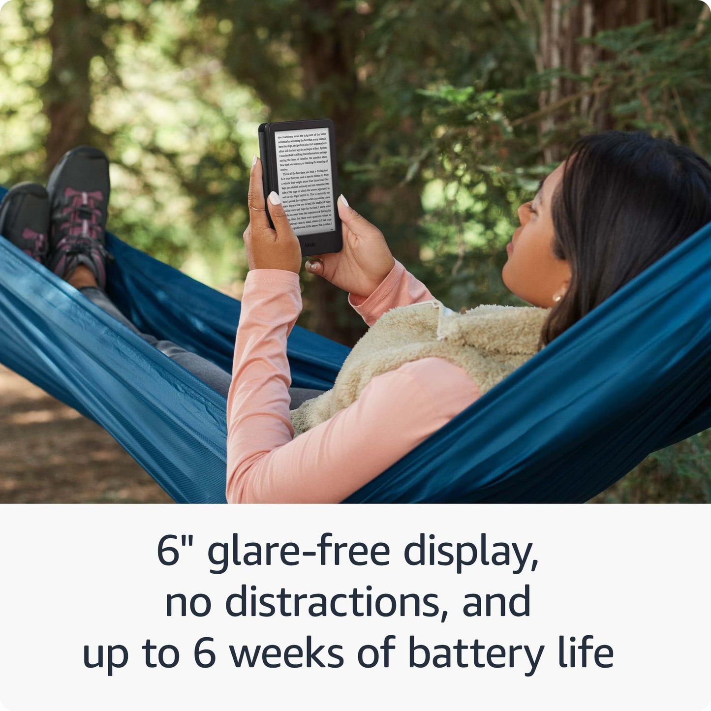 New Amazon Kindle (16 GB) - Lightest and most compact Kindle, with glare-free display, faster page turns, adjustable front light, and long battery life - Matcha + 3 Months Free Kindle Unlimited (with auto-renewal)