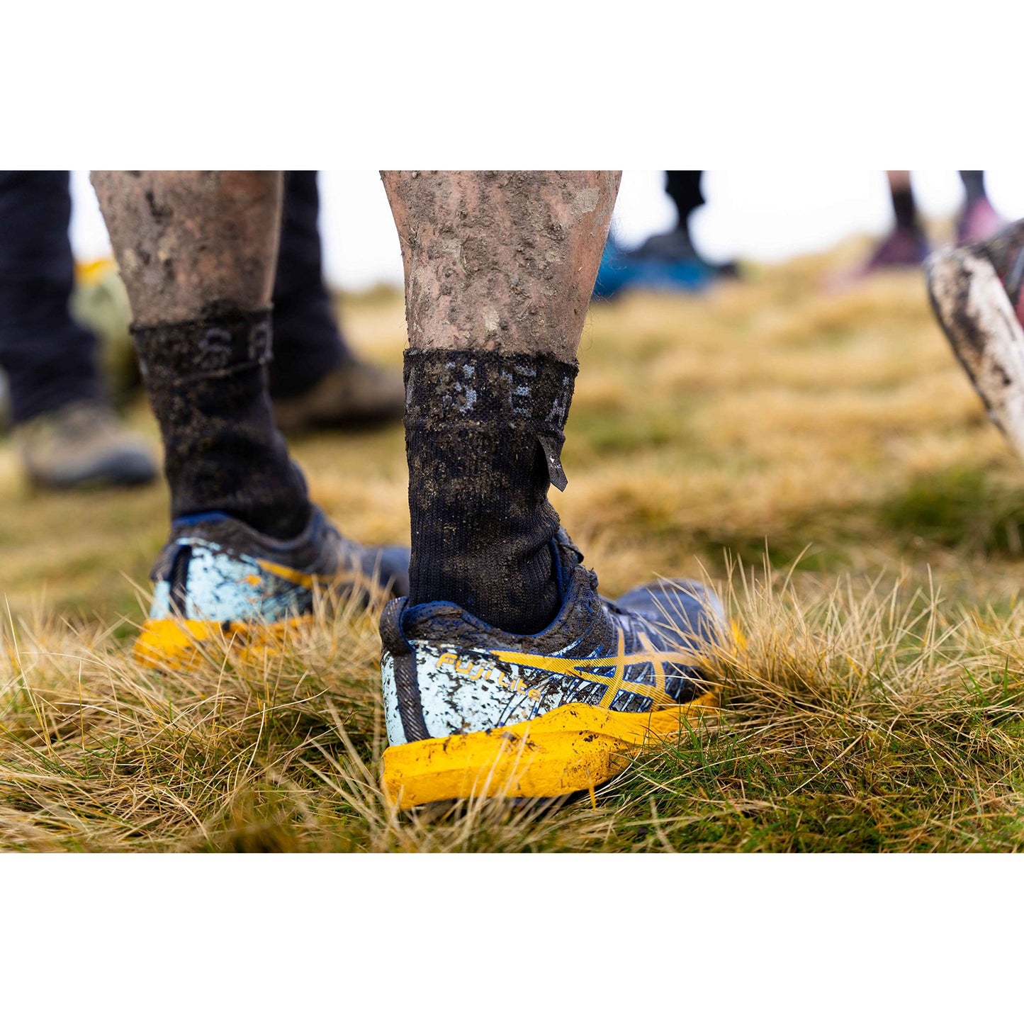 SEALSKINZ Unisex Waterproof All Weather Ankle Length Sock With Hydrostop, Black/Grey, X-Large