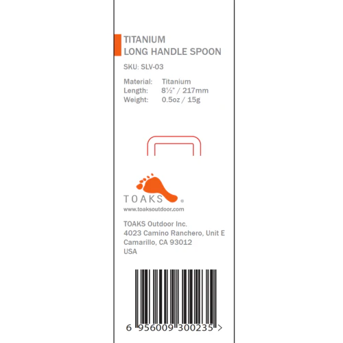 Titanium Long Handle Spoon by TOAKS