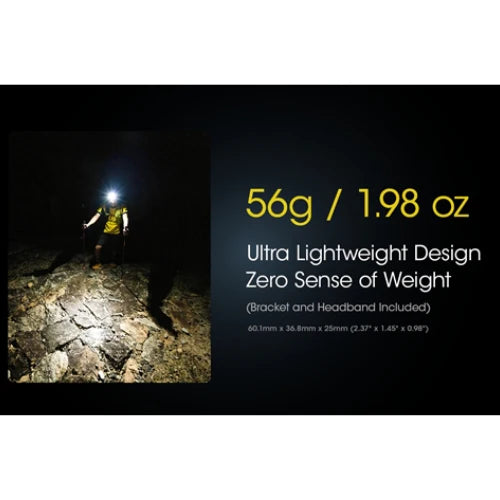NU25 400 Lumen Rechargeable Headlamp by Nitecore