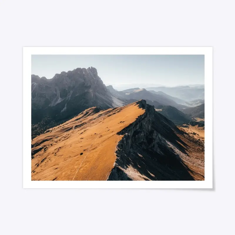 The Dolomites - Orange Cliff