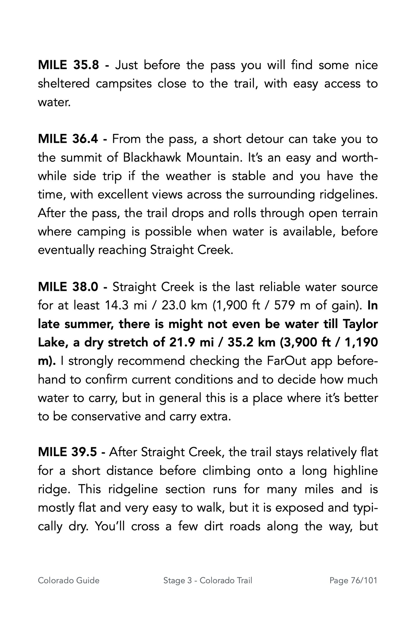 Guide Backpacking Colorado's San Juans